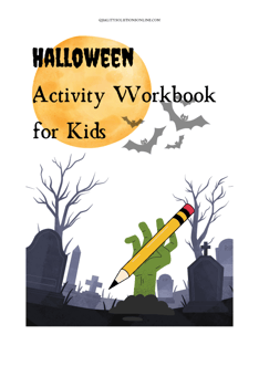 Free halloween workbook