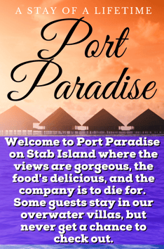 Paradise Murder Mystery Box