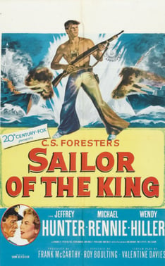 Poster for the film, Sailor of the King.