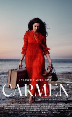 Poster for the film, Carmen.