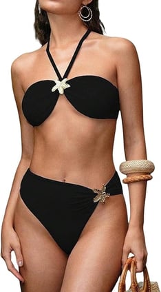  SherryDC Women’s Cheeky Bikini Set