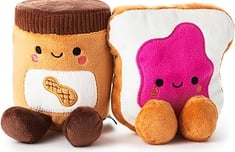 hallmark, peanut butter and jelly, plush toy