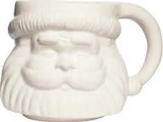 Sweet Water Decor Santa Face Christmas Mug