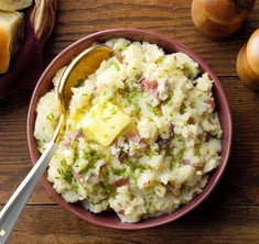 Mashed potatoes for Easter dinner
