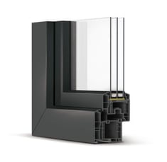 a window with a glass door and a window with a glass door