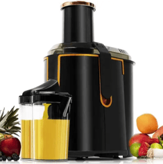 Cecotec Licuadora Orbital Extreme Titanium, Para Frutas y Verduras. 19000 RPM, 1300 W000 XXL