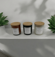 Bougies parfumée faits main