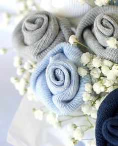 baby sock rose