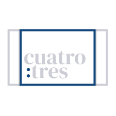Cuatro Tres producciones logo