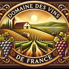 Le domaine des vins de France logo