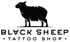 Black Sheep Tattoo Shop logo