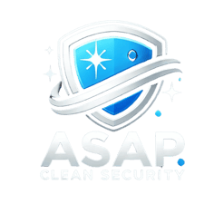 ASAP Security Guard and Cleaning Services logo