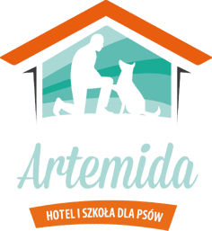 Hotel i Szkoła dla psów Artemida logo