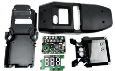 EUC mainboard, screen, seat, & box housing