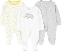 Pijamas para Bebés Simple Joys by Carter's – Pack de 3