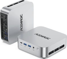 ACEMAGIC M1 AMD Ryzen 7 Mini Ordenador, Win 11 Pro Micro PC Soporte 4K 