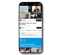 Imagem de celular referente a Fórum permanente da Associação Internacional de Direito Penal OES ADV