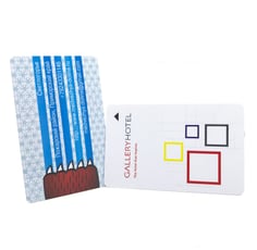 Cartes RFID en PVC pour hôtel avec logo en couleur