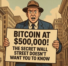Bitcoin at $500.000! The secret Wall Street doesn't want you to know