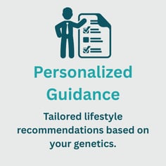 Tailored lifestyle recommendations based on your genetics.