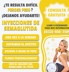 a promotion flyer for weight loss
