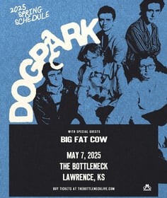 Ahead of Lollapalooza AND Bonnaroo 2025, Dogpark plays The Bottleneck with Big Fat Cow 