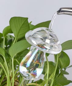 Plant Watering Globes-4pcs Self Watering Planter Insert,Plant Watering Devices,Glass Watering Bulbs 