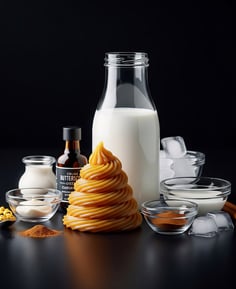 Butterscotch Milkshake Ingredients offered by PremiYum Foods.