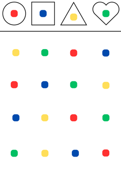 a picture of a number of different shapes and shapes