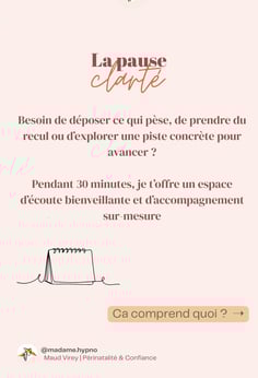 Pause clarté hypnocoaching