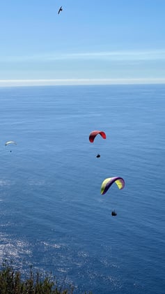 Paragliding in Madeira island