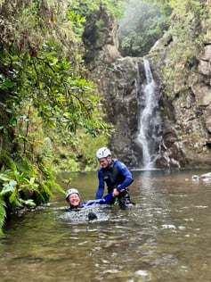 canyoning in madeira island