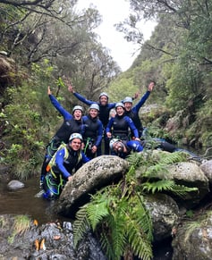 canyoning on madeira island