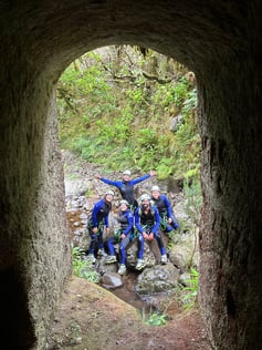 canyoning on madeira island