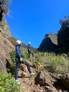 canyoning on madeira island