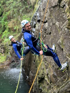 canyoning in madeira island