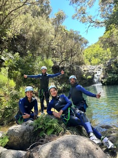 Canyoning group tour