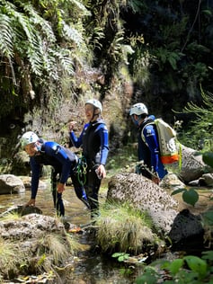 canyoning in madeira island