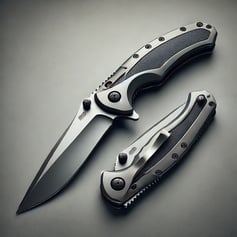 a folding knife edc carry