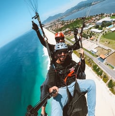 Voo de parapente, Voo de parapente no Rio de Janeiro, Vida livre