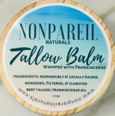 beef tallow all-natural skincare products