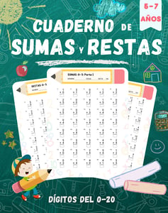 Cuaderno de sumas y restas