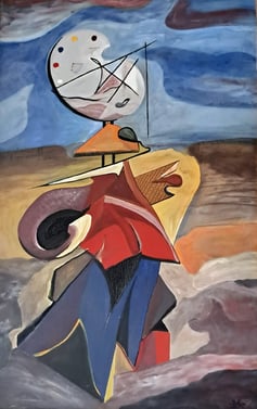 Cuadro El Pintor de Miguel Yebra
