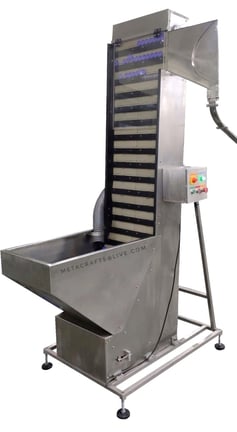 Orientation elevator conveyor