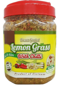Frozen Grated Lemongrass With Chili,Sả xay đông lạnh với ớt UpBe Food
