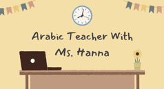 Arabic with Hana logo