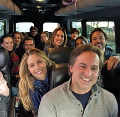 transfer em grupo 14 passagueiros de Geneva a courchevel