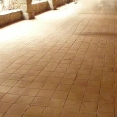 25x25 rustique rose