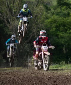 Motocross rider, Babel, North Wales, UK
