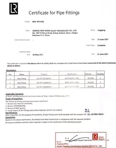 LR Lloyd's Register Factory Certification